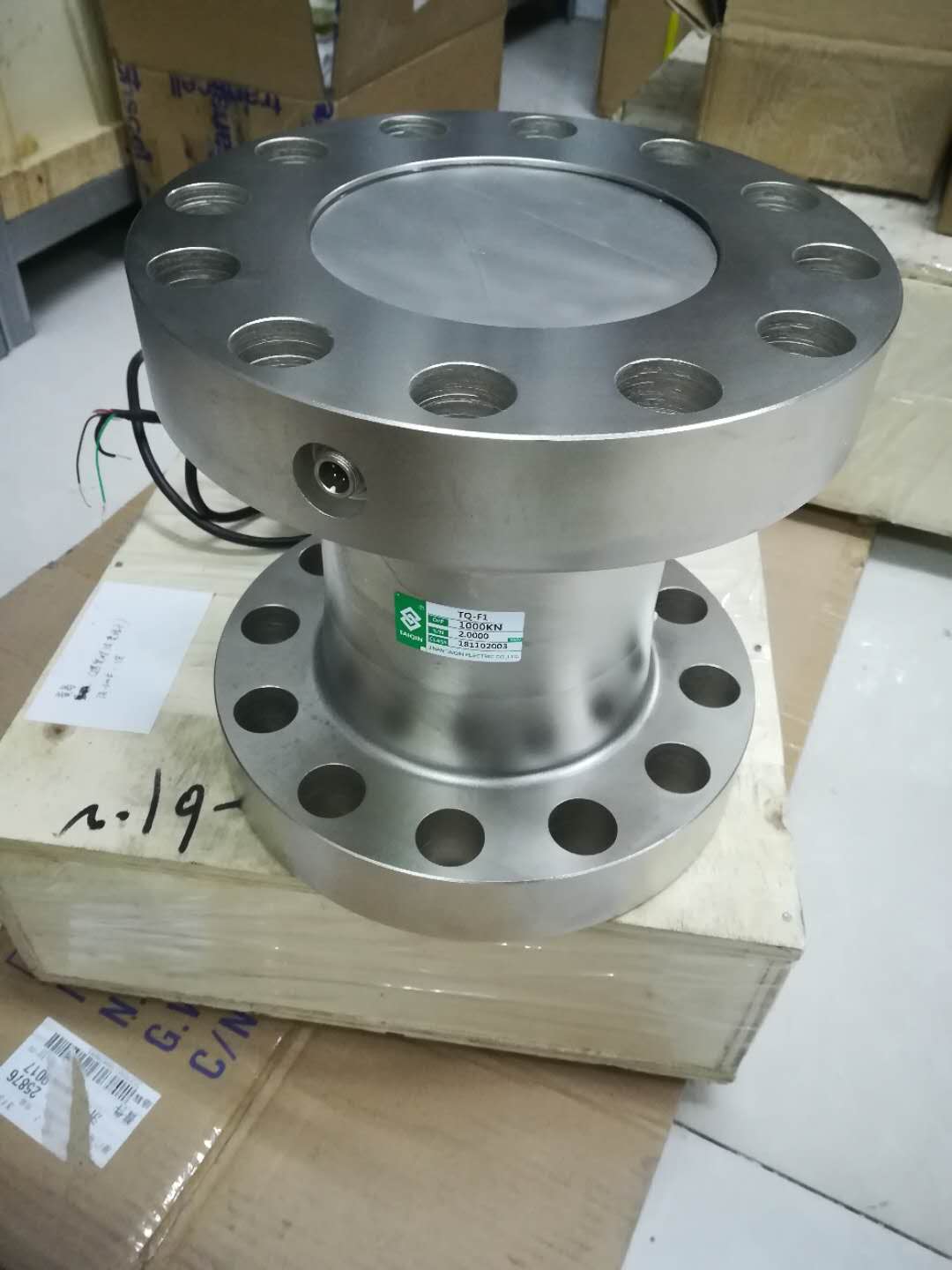 TQ-F1法蘭式稱重傳感器